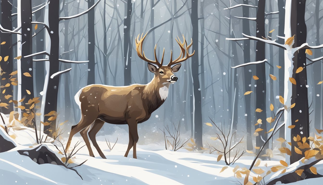 Winter Diets of Deer: Survival Strategies in the Forest