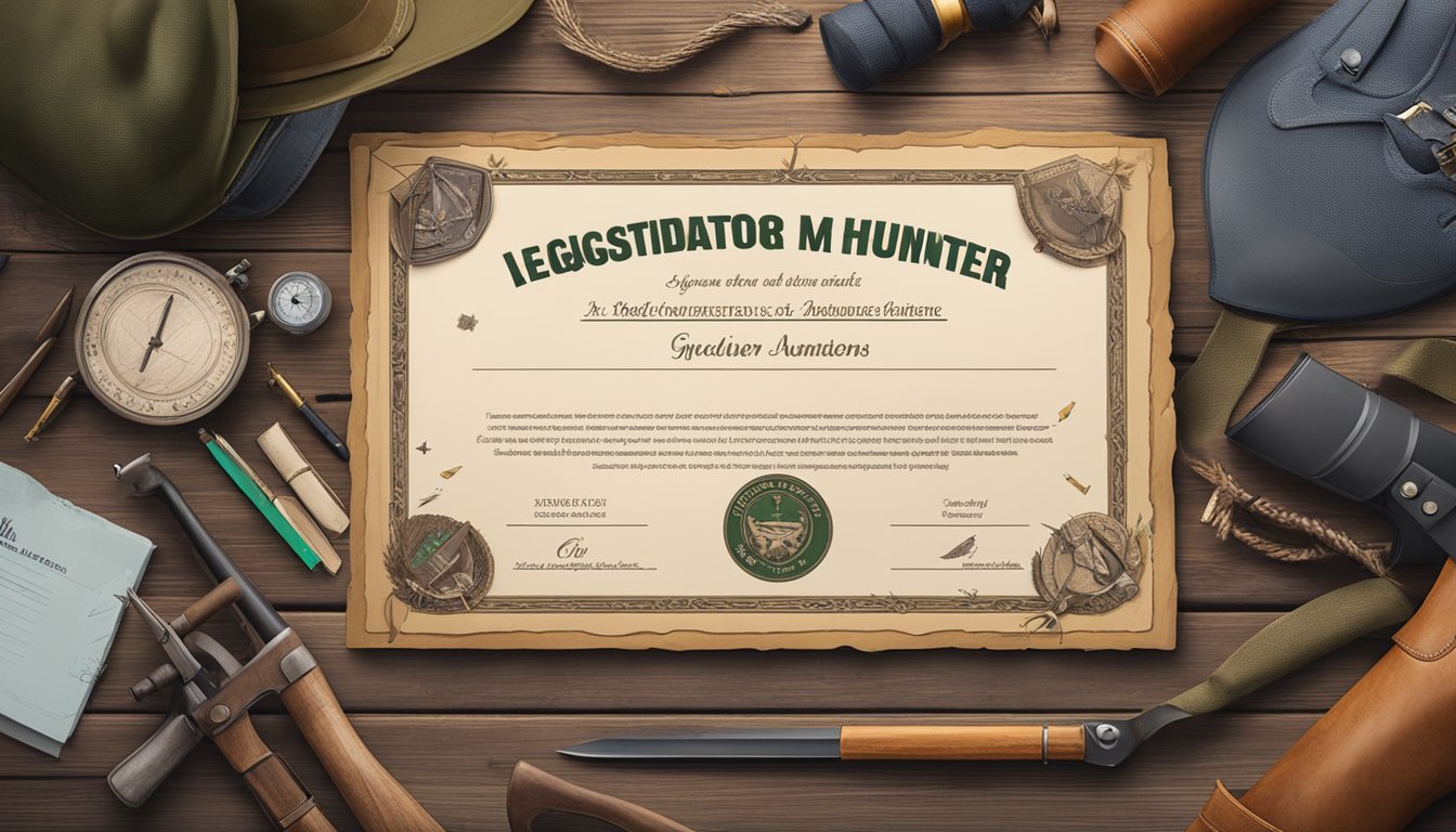 Certified to Hunt: Hunter Education Registration Certificate – Your Passport to the Wild