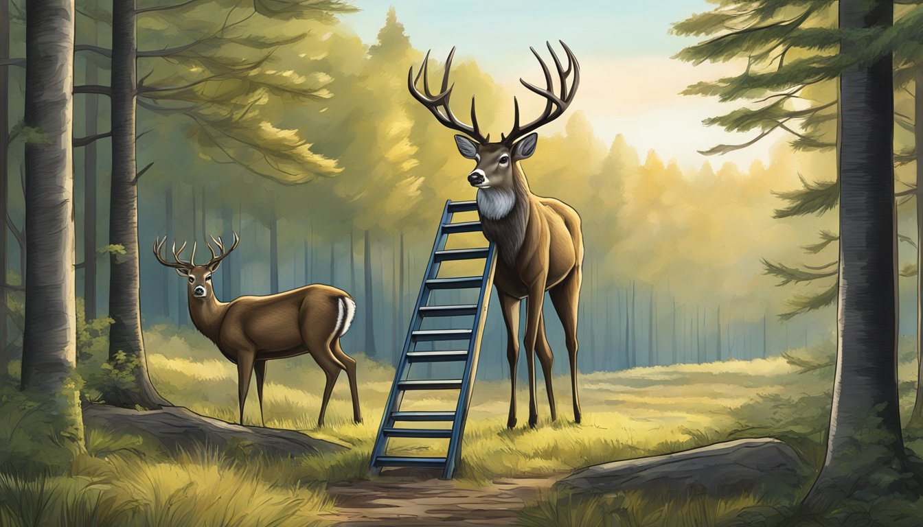 Climb to Success: Mastering Ladder Stand Deer Hunting for Sky-High Trophy Chances