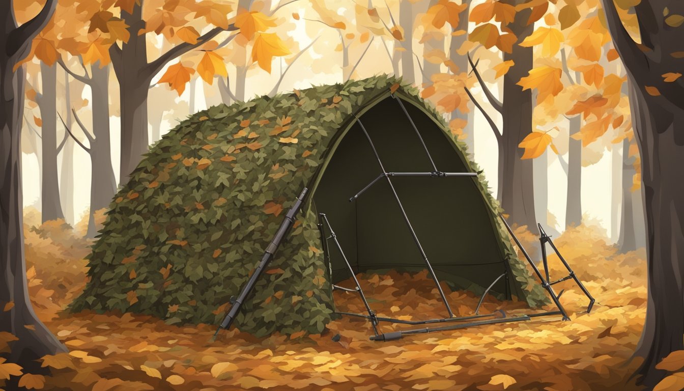 Stealth in Plain Sight: Master the Art of Deer Hunting Ground Blind for Silent Success